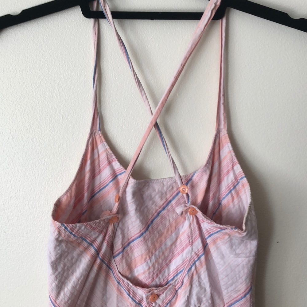 Urban Outfitters- Criss Cross Back Midi Classic Dress View 3